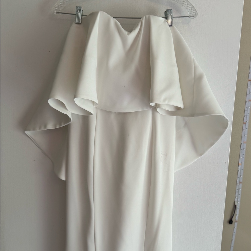Elegant White Off-Shoulder Dress